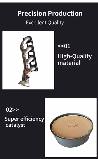 Hot Sale Direct Fit Jaguar Katalysator mit Keramikkatalysator im Inneren